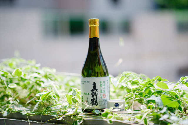 オプションアイテム］【日本酒】真野鶴・純米吟醸「朱鷺と暮らす 